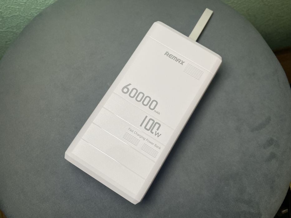 Power Bank Remax 60000 мАч - Быстрая зарядка 100W!