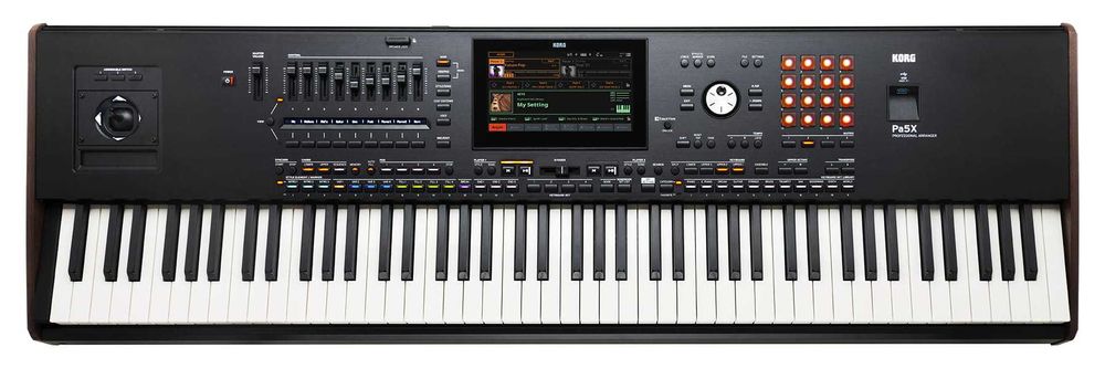 Korg PA5X 88 profesjonalny aranżer syntezator + pokrowiec