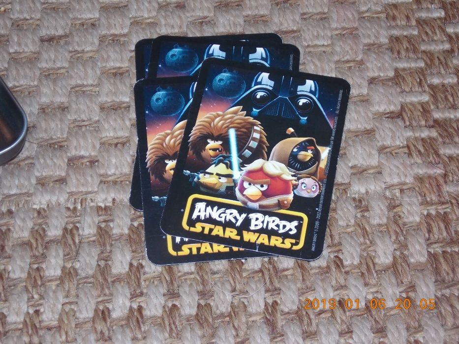 Angry Birds Star Wars karty do gry limitowana edycja