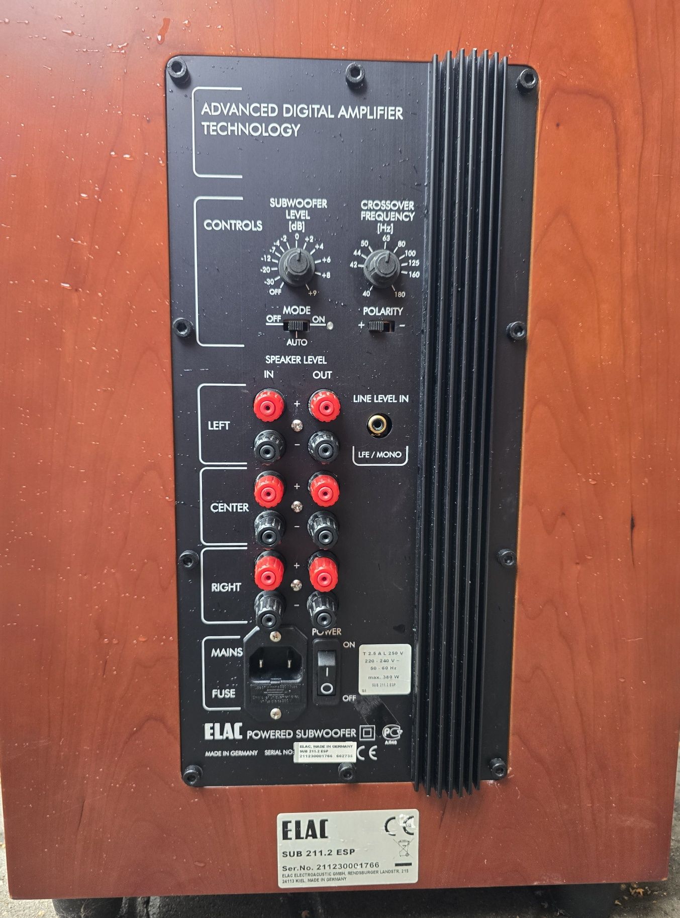 Aktywny subwoofer Elac SUB 211.2 ESP