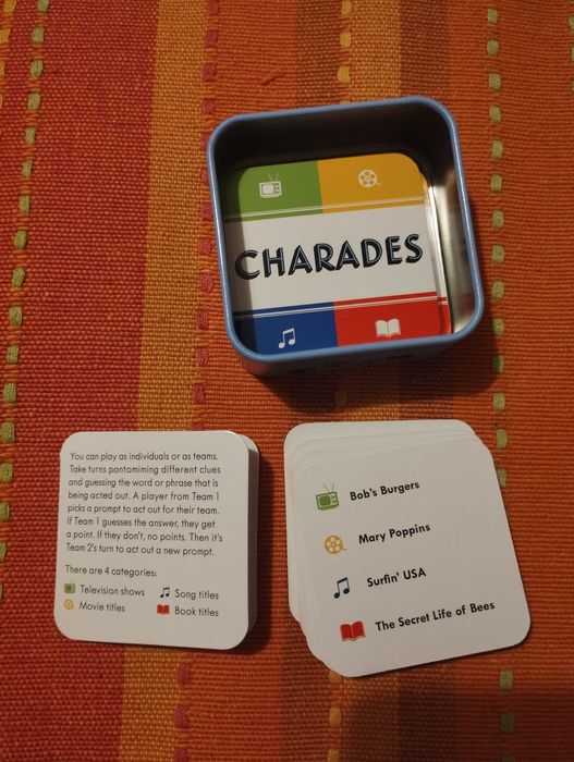 Jogo de bolso charadas (pocket english charades)