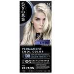 Syoss Permanent Cool Color farba do włosów 10_53 Chłodny Jasny Blond
