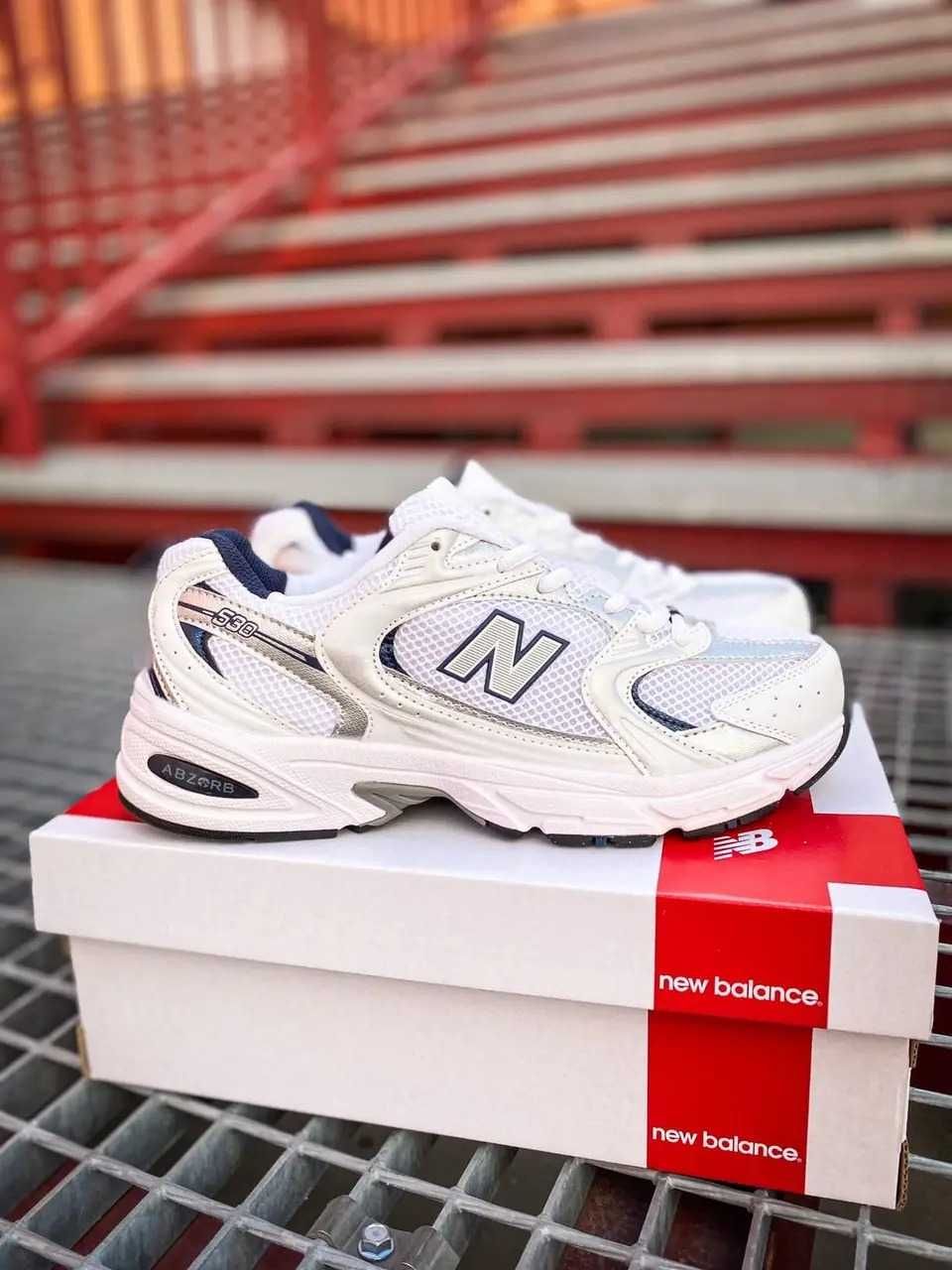 Кроссовки Мужские New Balance 530 White/Кросівки Чоловічі Нью Беланс