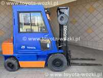 Wózek widłowy TOYOTA 5FD25 Triplex, Kabina, TOYOTA 5FDF25 widlak Linde