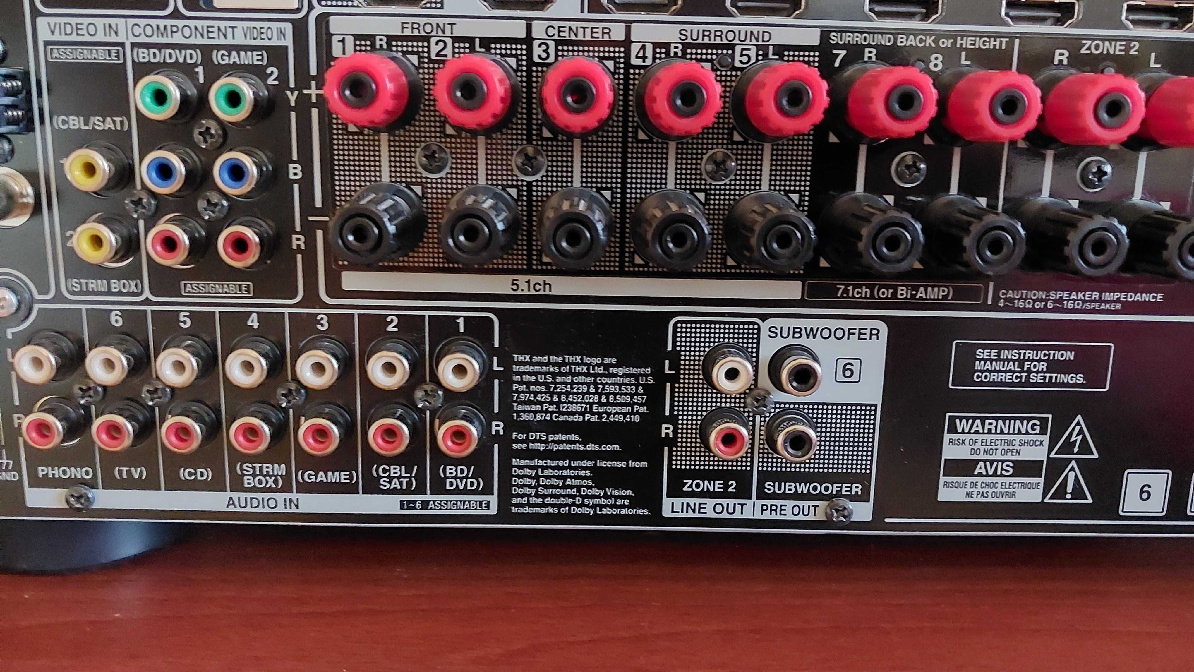 Receptor AV Onkyo HT-R997 7.2 Canais THX