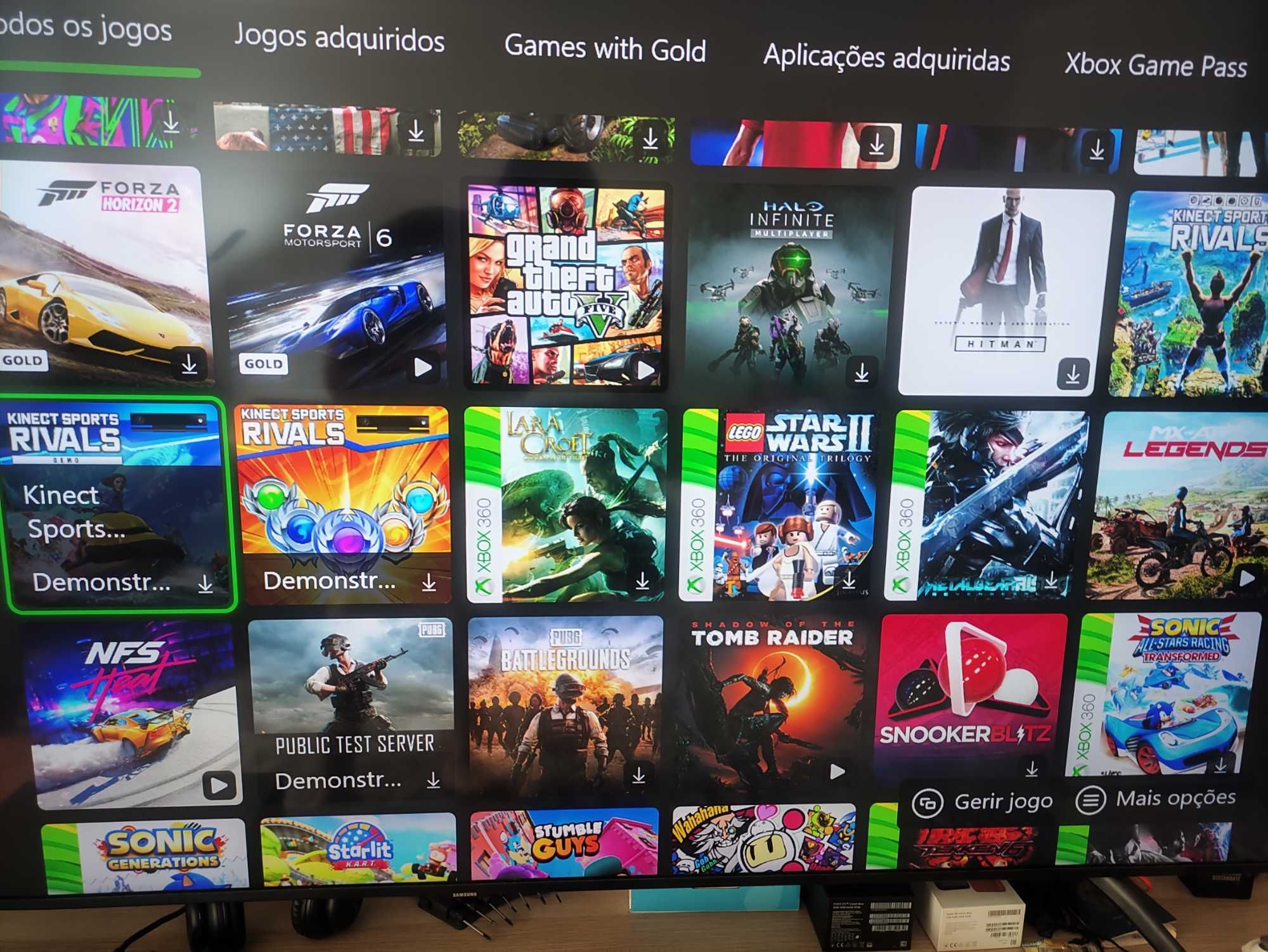 Xbox One x + 35 jogos na biblioteca