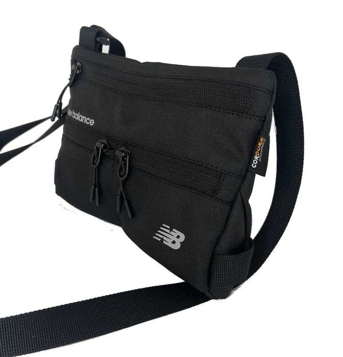 Сумка через плече New Balance Cordura, чорна