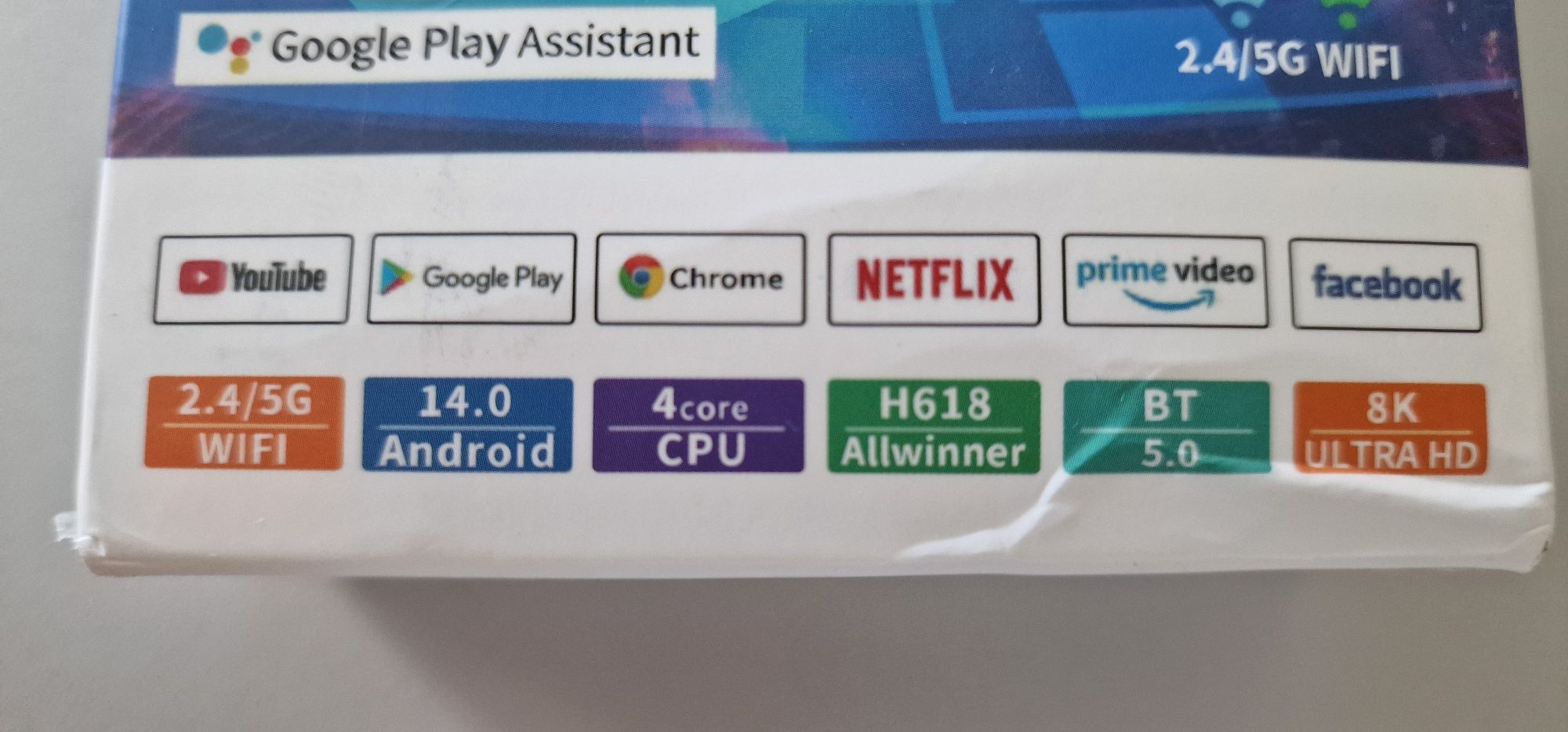 Box Smart TV (Android 14 - 8K - 2/ 16GB)