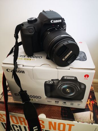 Canon EOS 4000D + lente 18-55