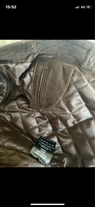 Casaco de pele castanho vestecouro