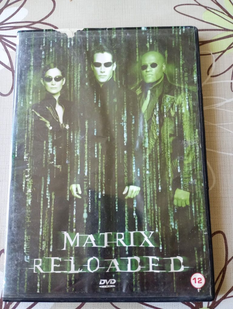 Film DVD Matrix Reloaded science-fiction