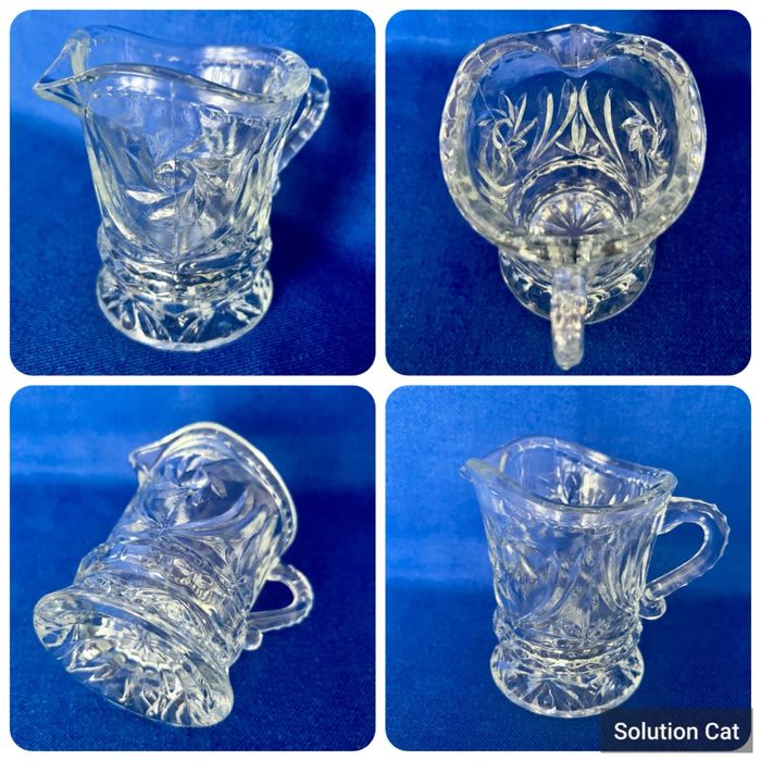 Хрусталь Bohemia: Сливочник Соусник Вазочка Чехия. Сахарница Шкатулка.