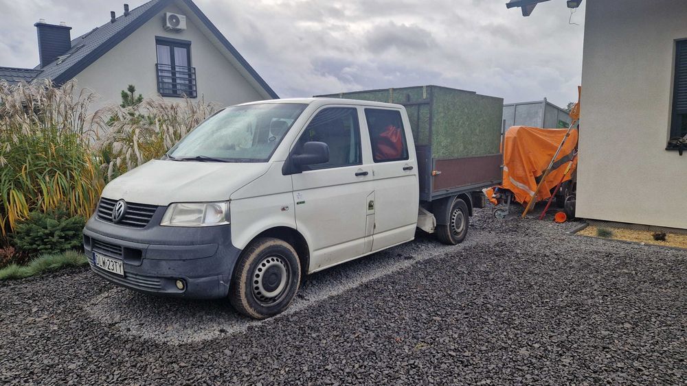 VW T5 doka 2.5 TDI 130 km 305000km