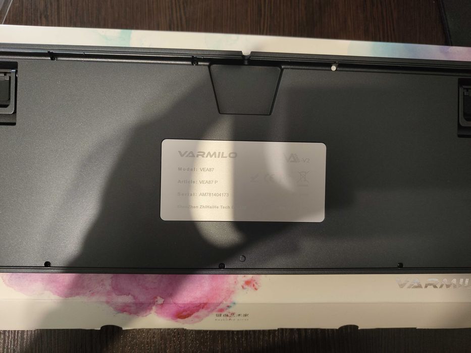 Клавиатура Varmilo VEA87 Charcoal (Cherry MX Silent Red)