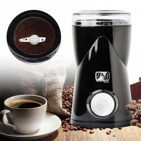 Электрическая кофемолка Promotec PM 597 для кофе и специй, 200 Вт