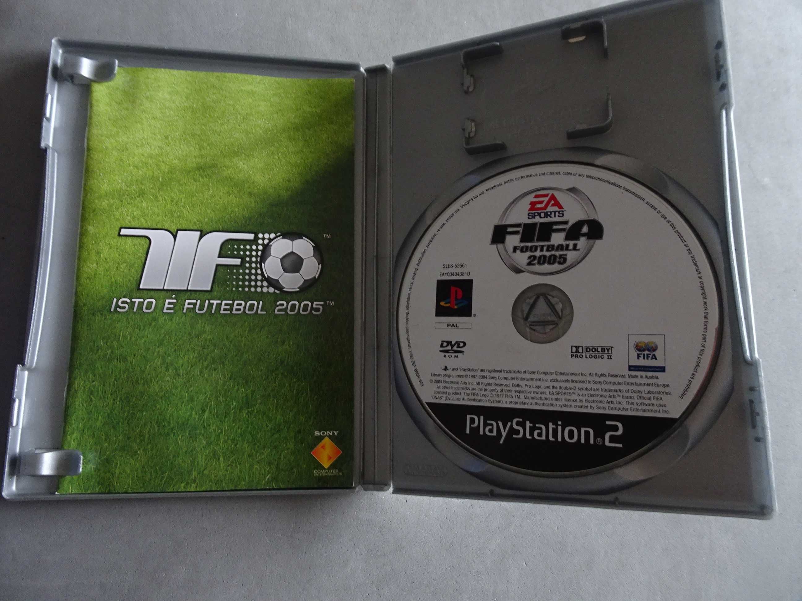 Jogo Playstation 2 PS2 - Isto é Futebol 2005