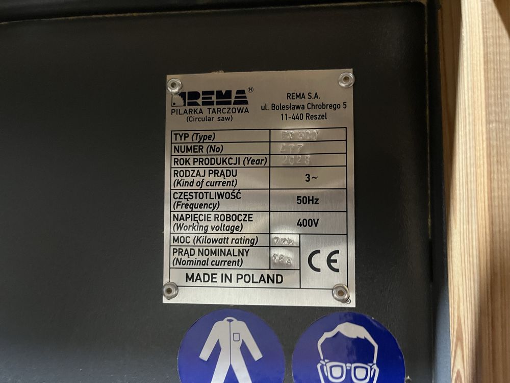 Piła formatowa REMA fx500 !!