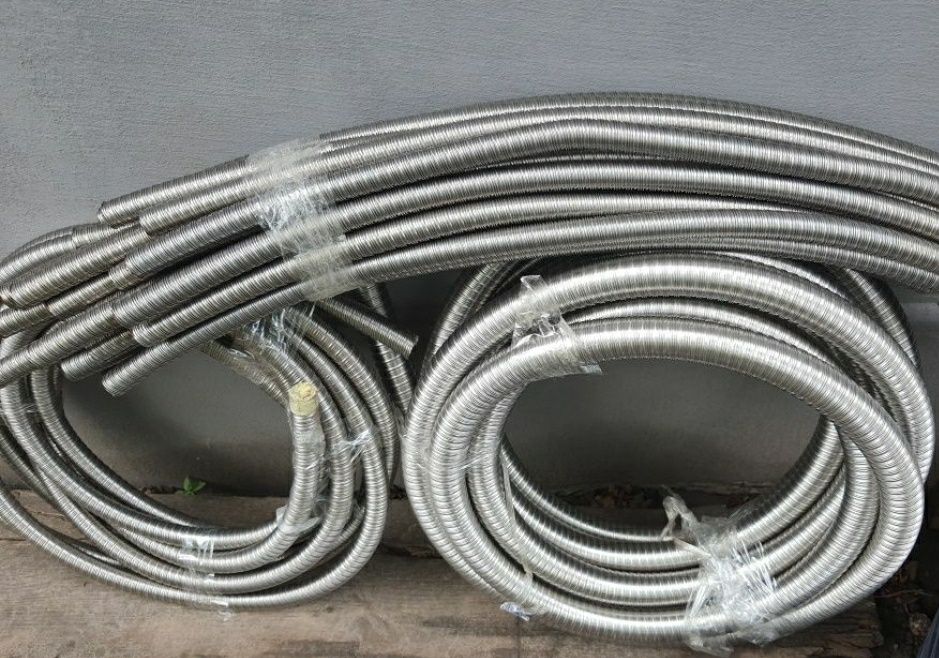 Гофра абгаз на генератор автономку металлорукав 15мм-140мм Webasto