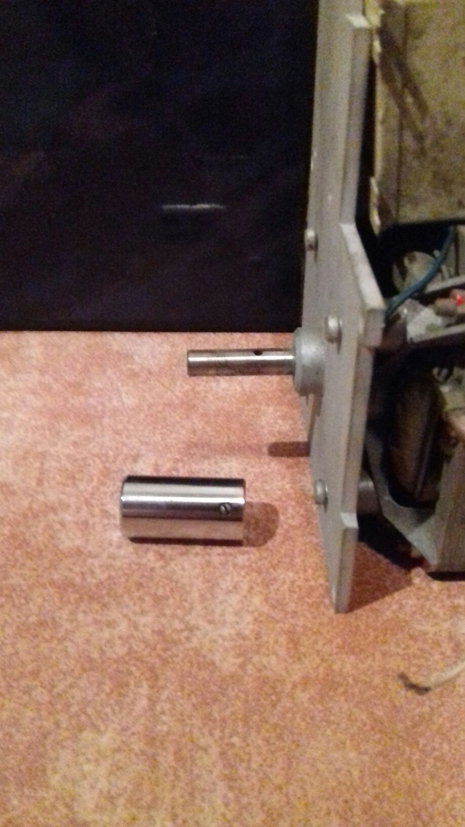 Stary wentylator  aluminiowy PRL
