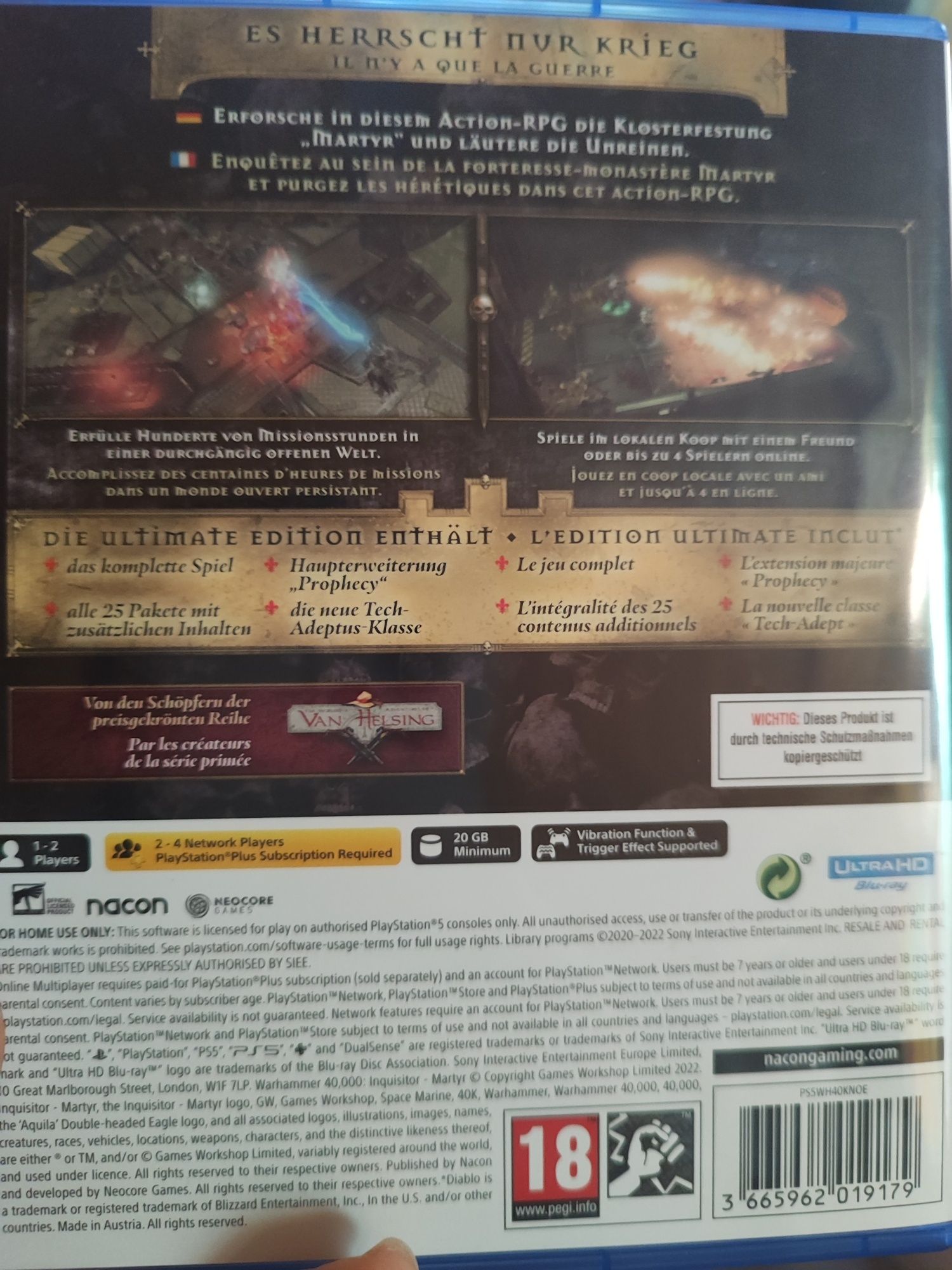Inquisitor Martyr Ultimate Edition PS5 pl