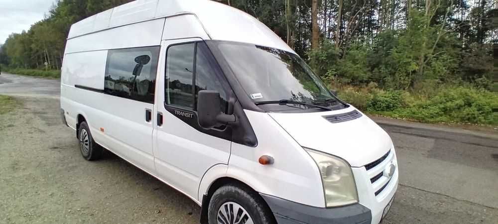 fORD tRANSIT L4 H2 kLIMA MOTOR 2,4 brygady 9 osób rok 2009