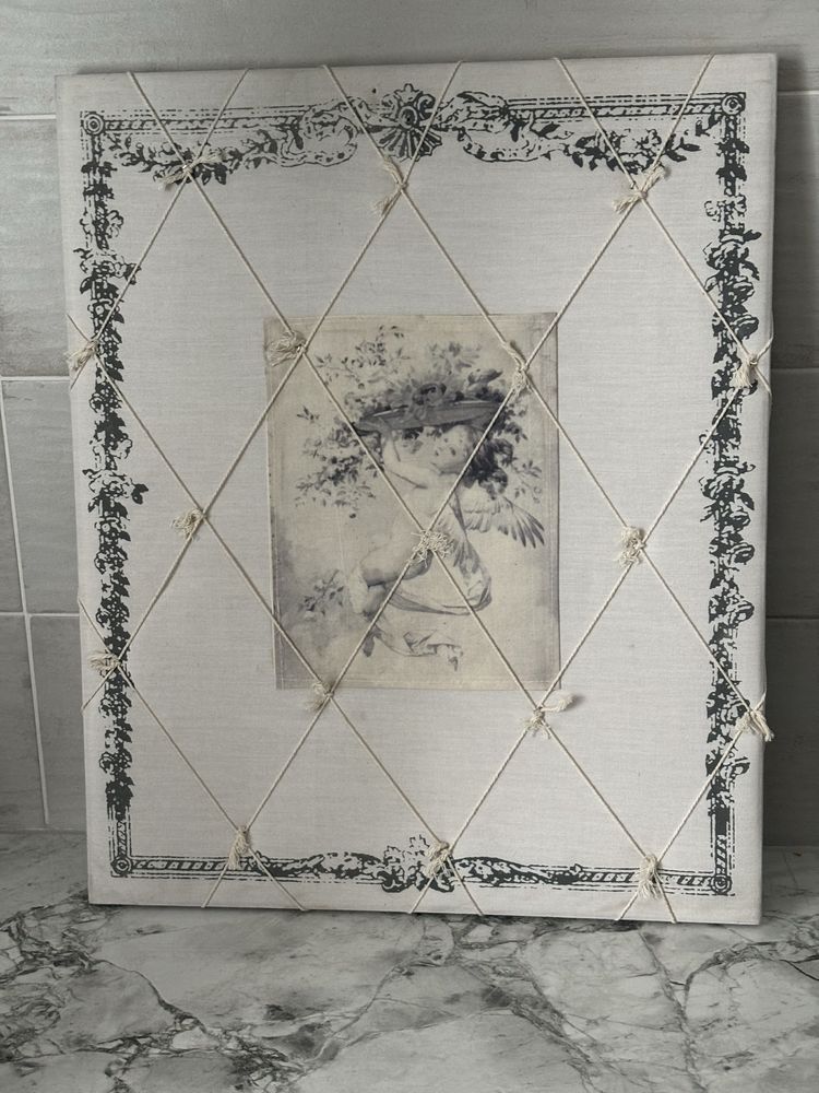 Obraz rama  na zdjecia shabby chic prowansalski
