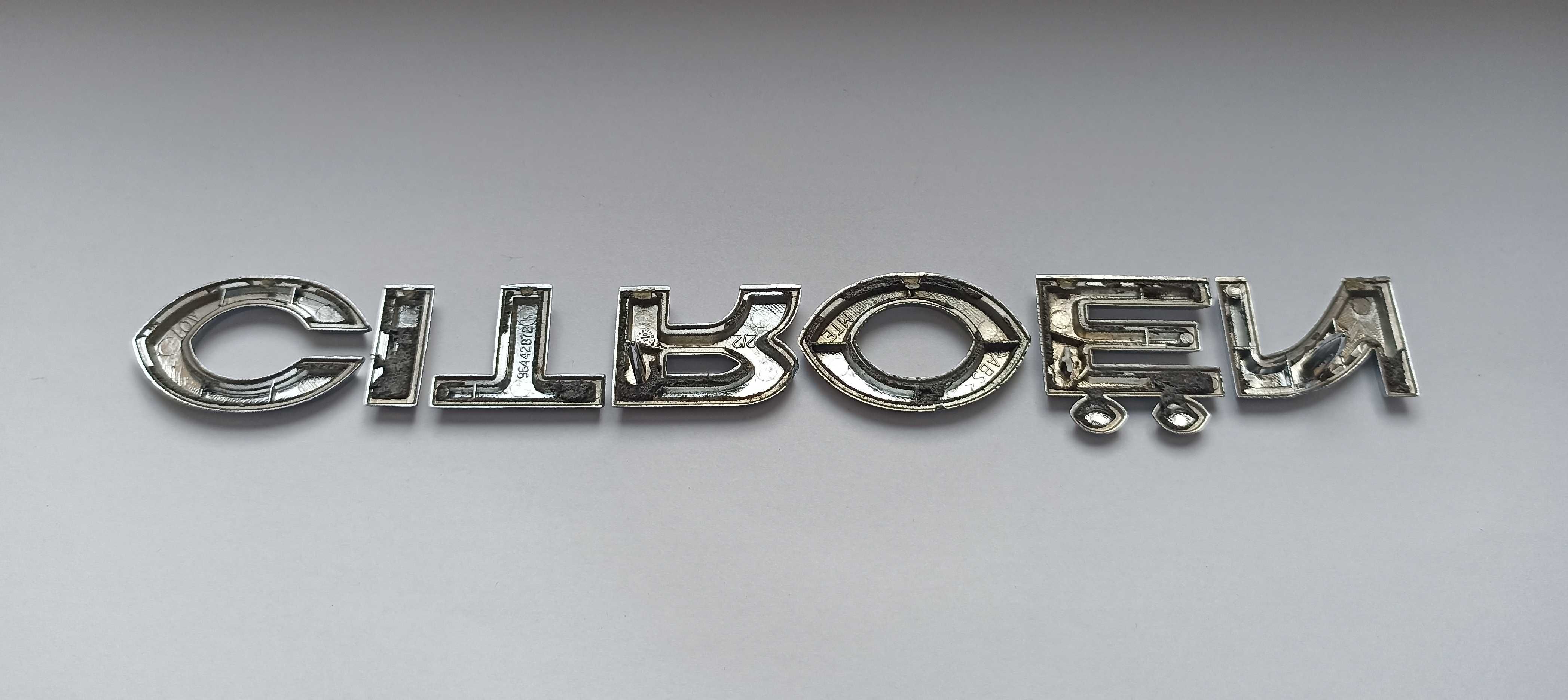 Napis emblemat Citroen C2  03-08r