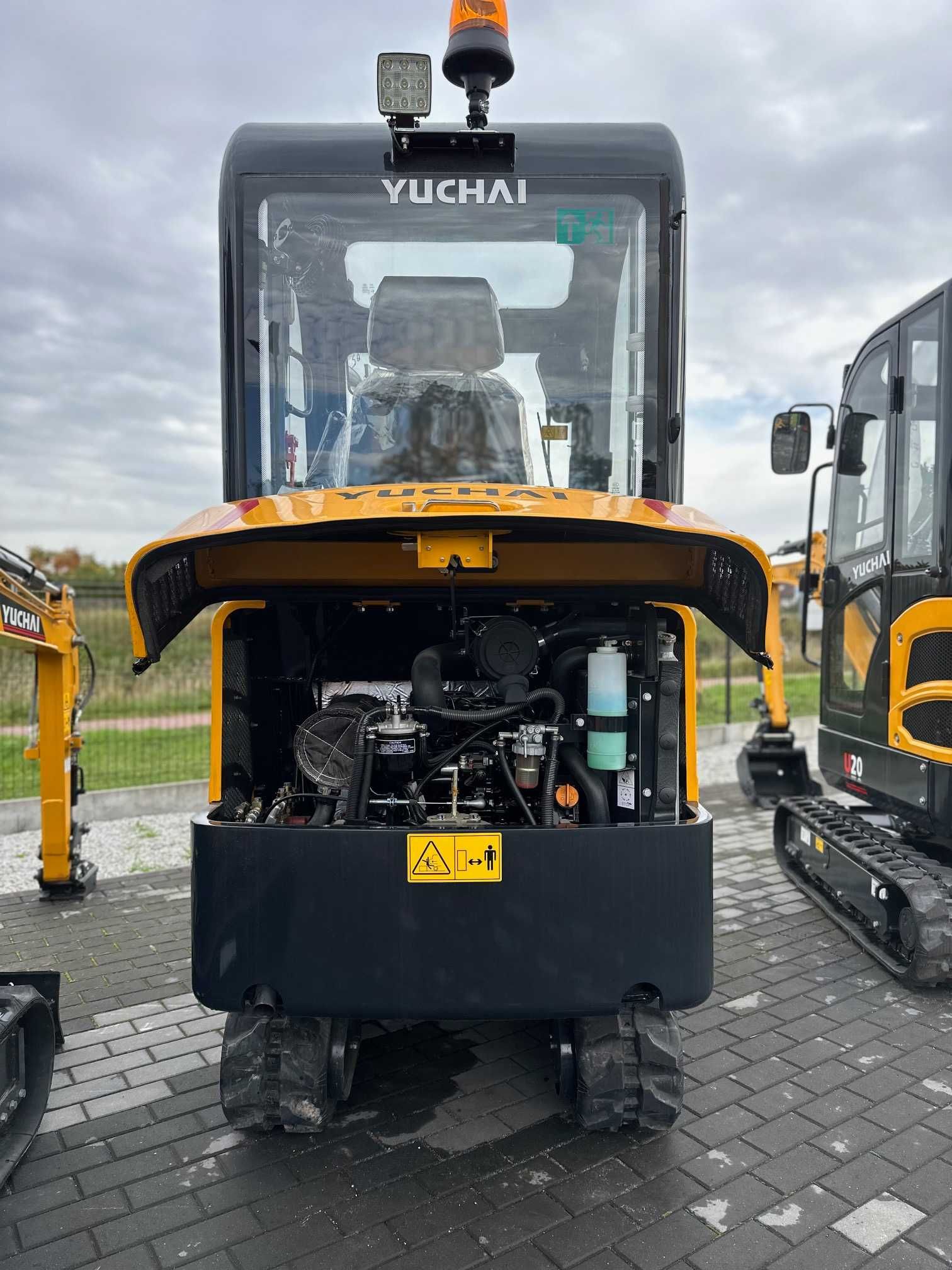 Mini koparka NEX YUCHAI YC18-9 - 1800kg Yanmar 3tnv76