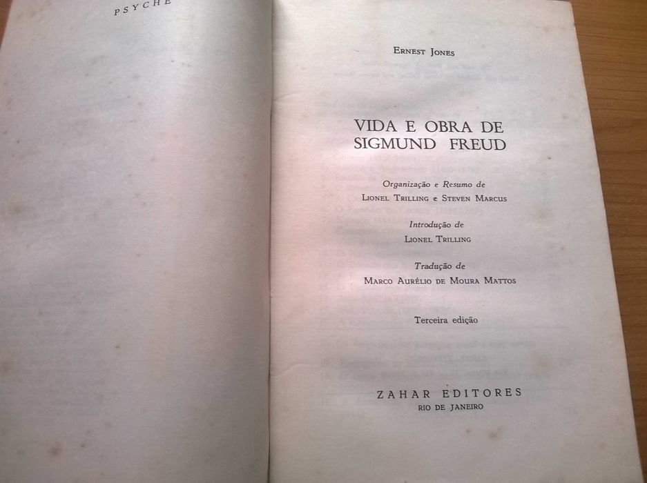 Vida e Obra de Sigmund Freud - Ernest Jones