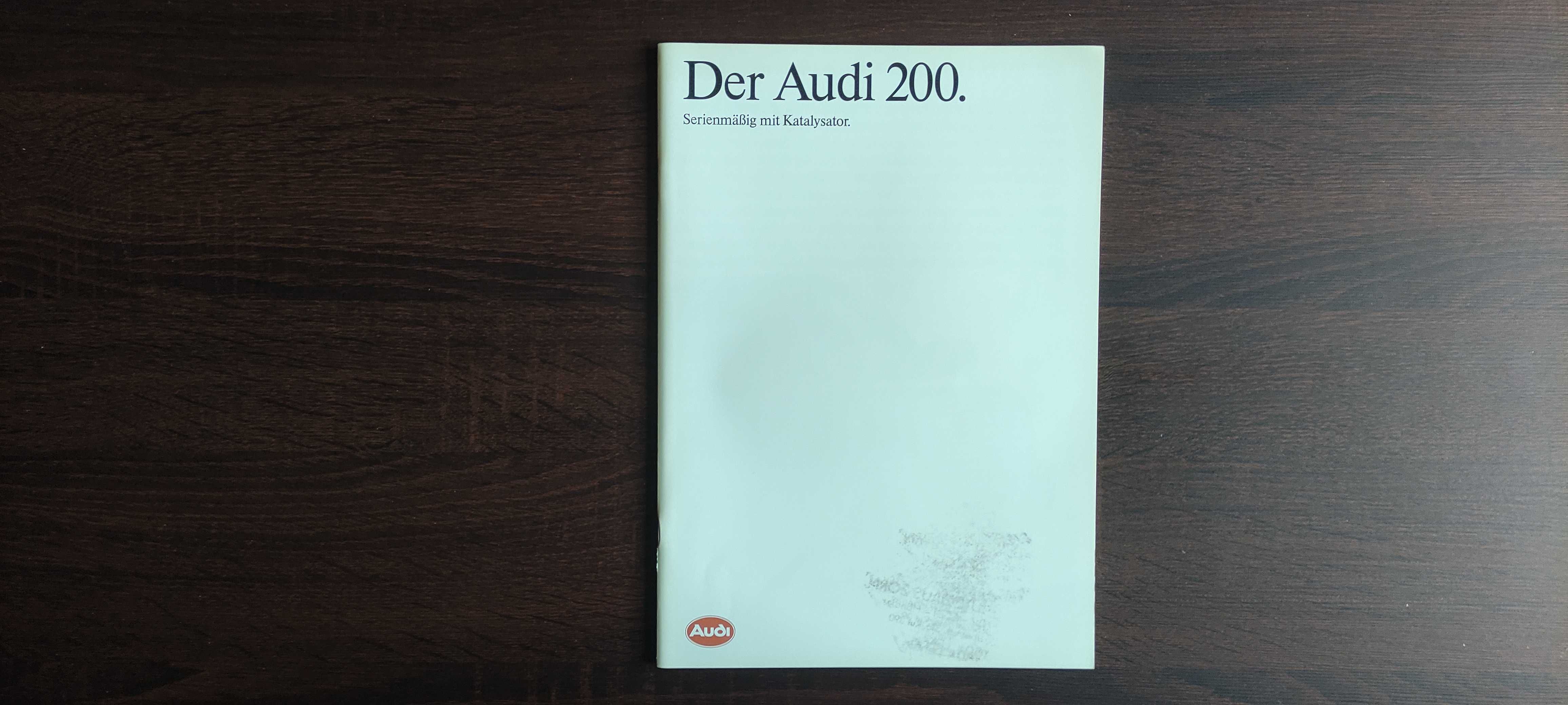 Prospekt Audi 200