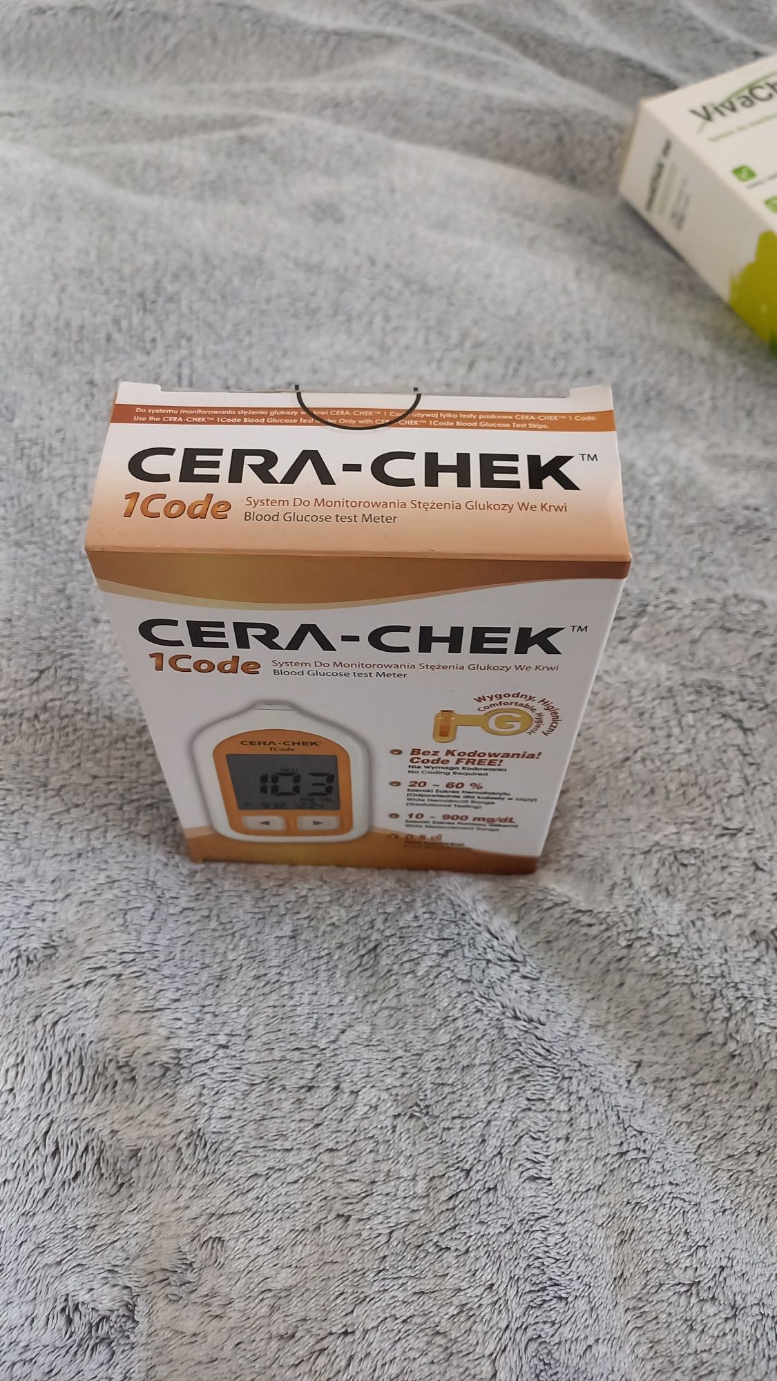 Glukometr Cera Chek - Nowy! Szybka wysyłka HiT! Polecam!