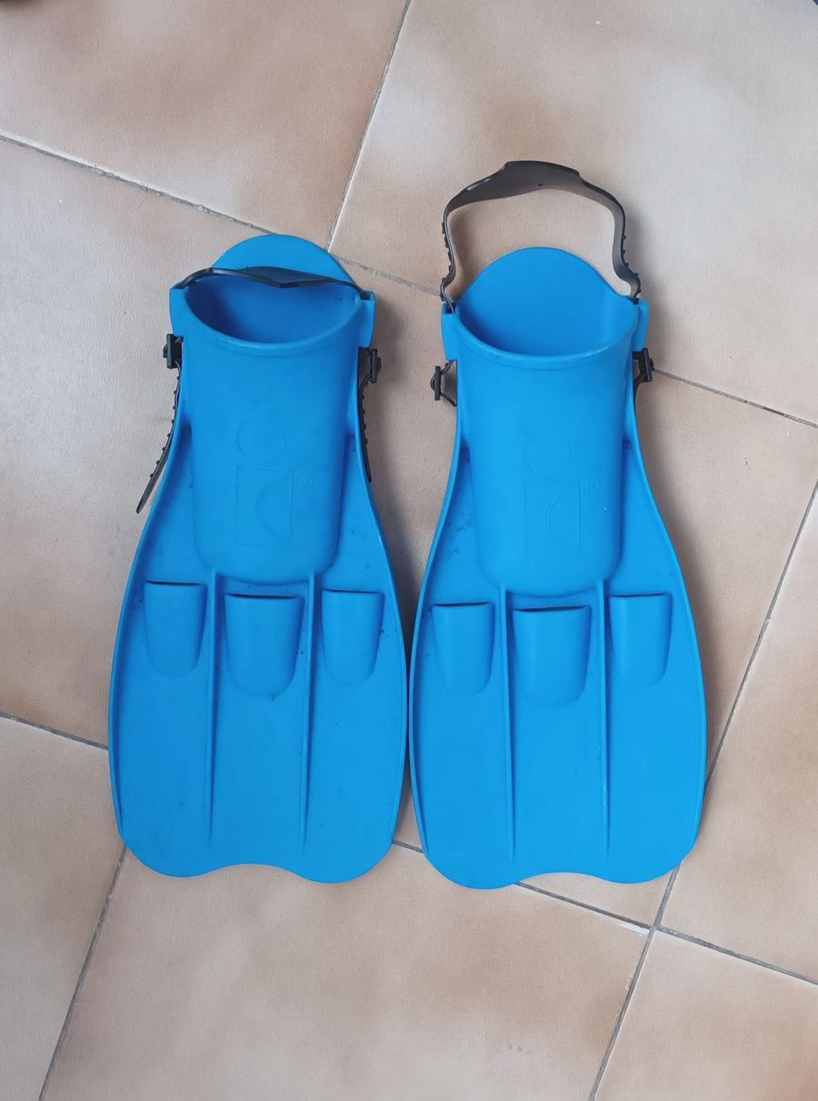 Barbatanas pés pato Intex tamanho ajustavel 41/44