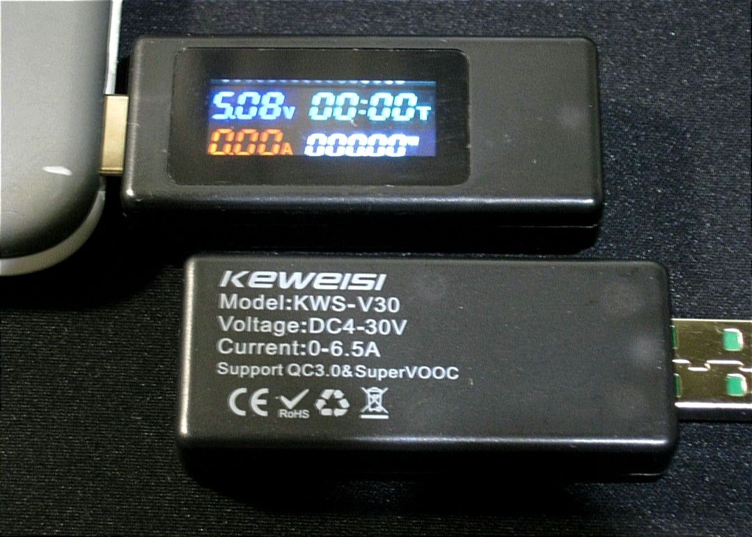 USB Tester KEWEISI. Тестер KWS V-30, V-20