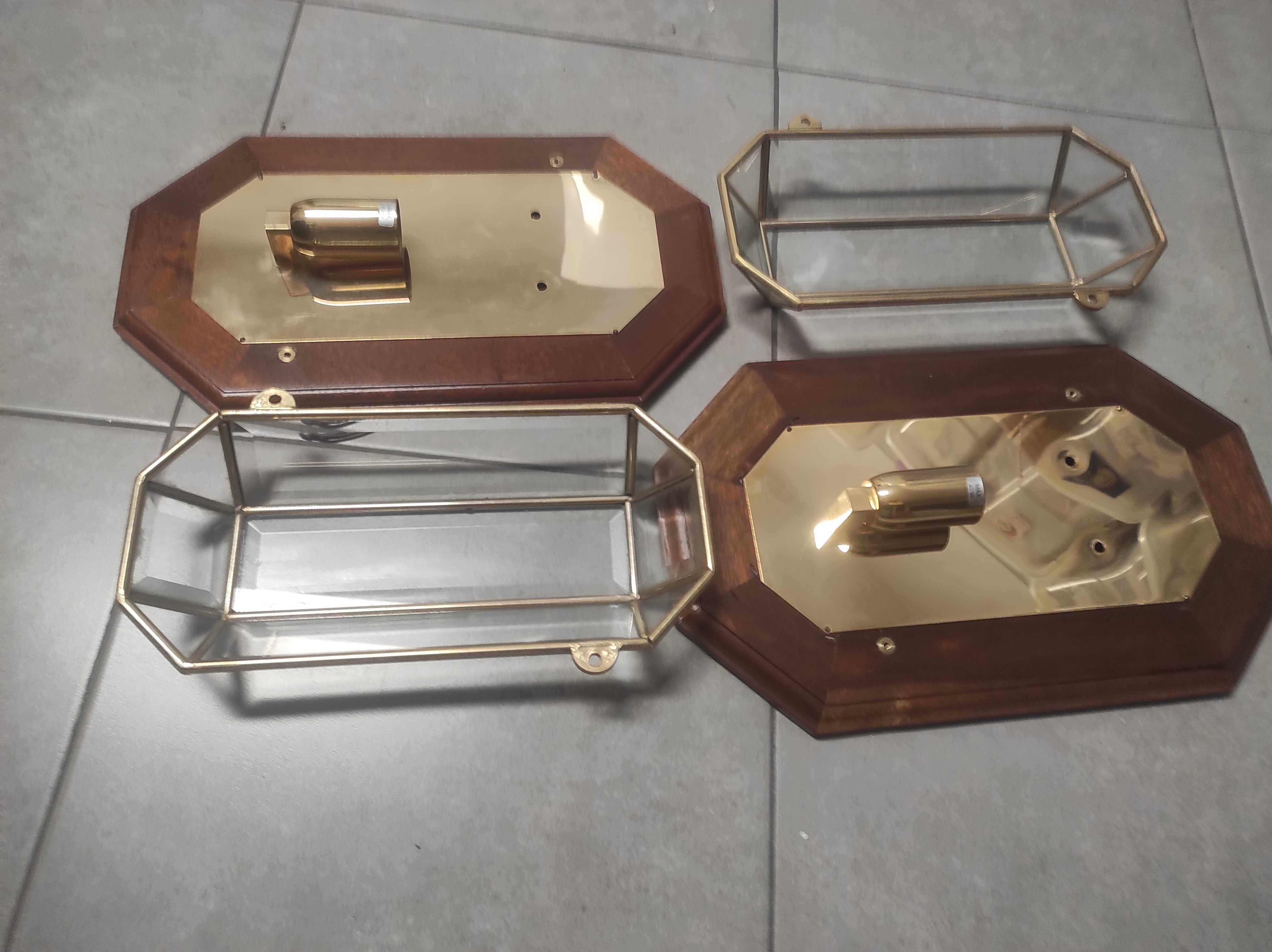 Candeeiro octogonal rectangular