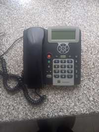 Telefone antigo preto