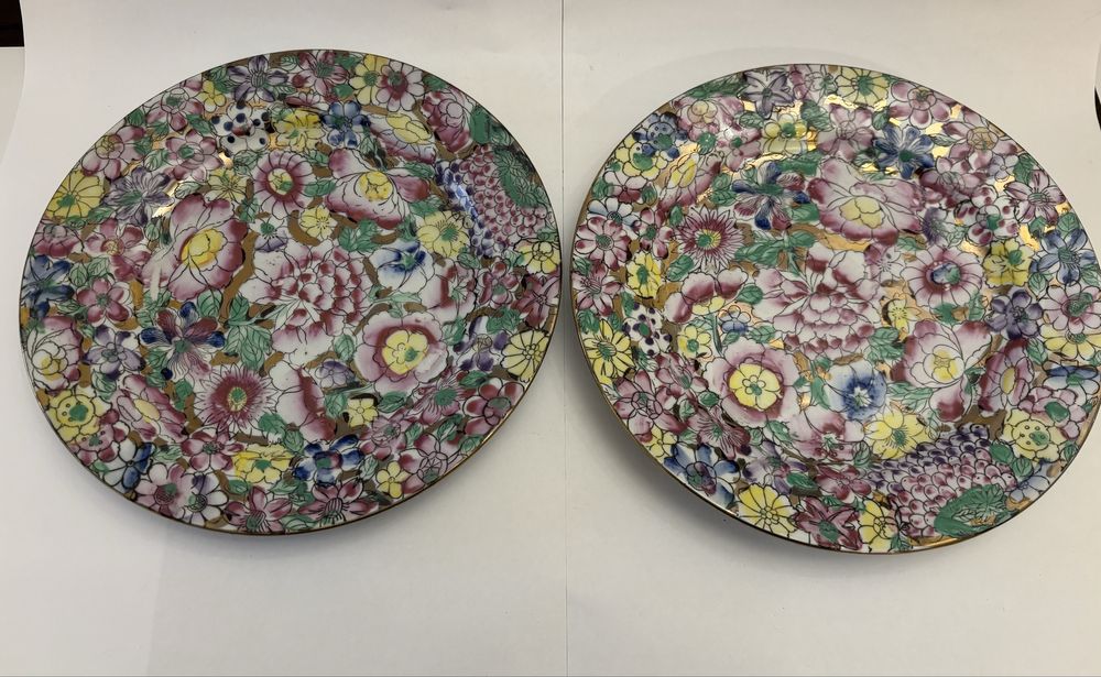 Recheio- Lote 15 peças porcelanas Chinesas / Macau antiguidades