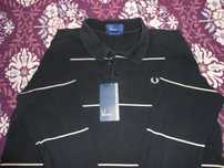Pólo manga comprida Fred perry original tamanho L novo