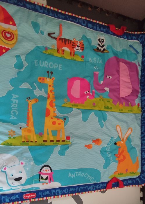 Duża mata edukacyjna dla dziecka