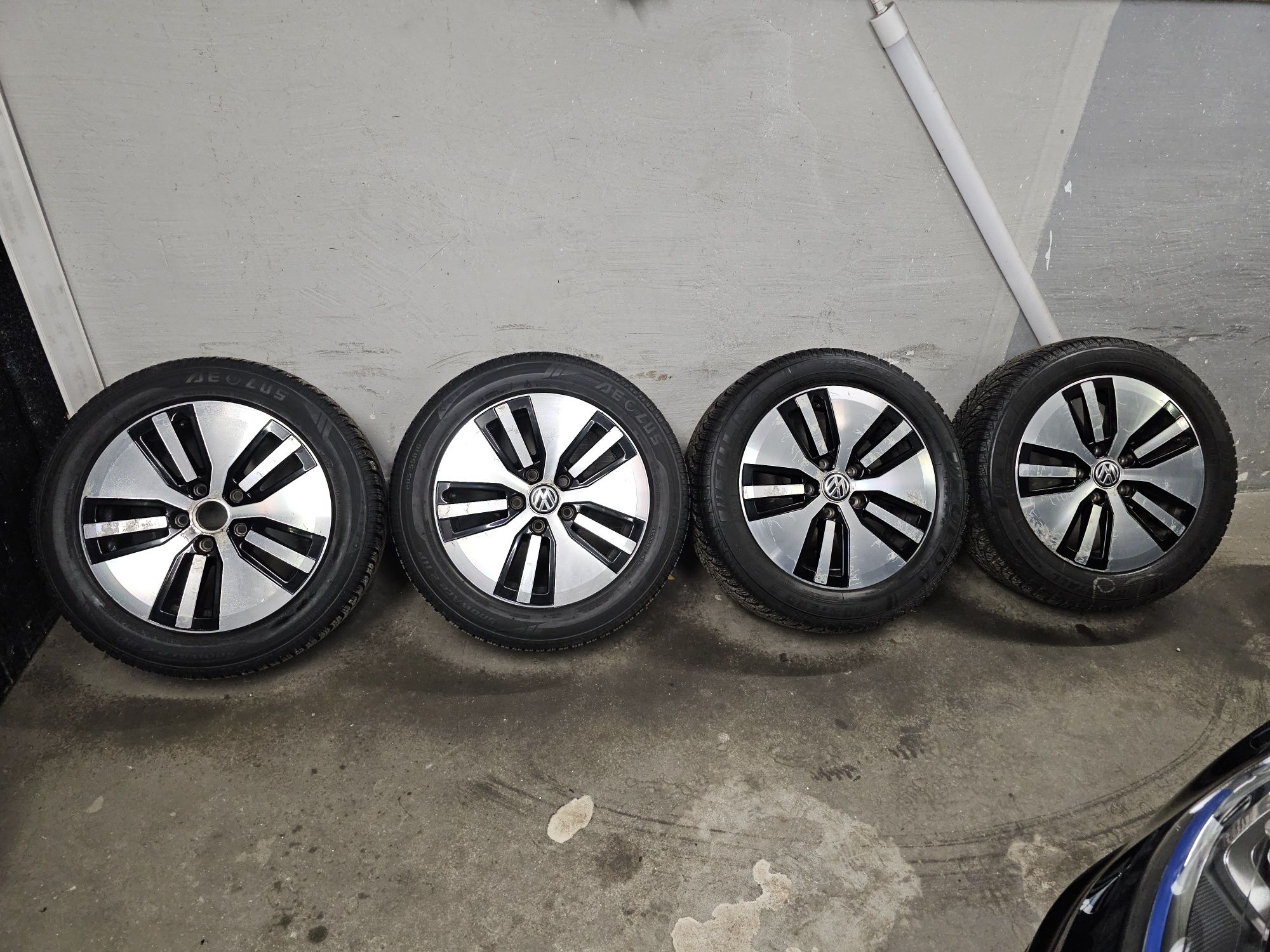 Felgi opony koła zimowe vw golf vii