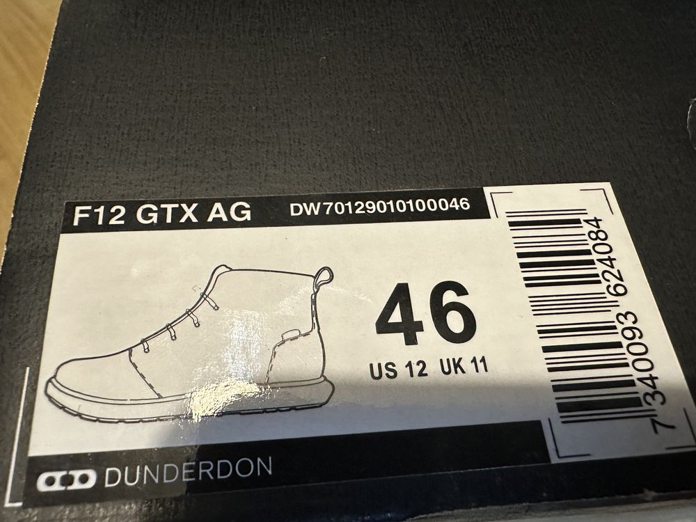 Buty Dunderdon F12 GTX Solid Gear 46 30.3cm Gore-tex