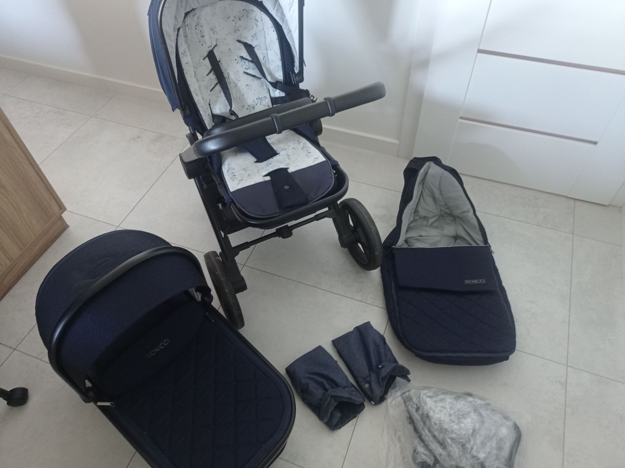 Wózek gondola Venicci  2w1 duży zestaw OKAZJA
