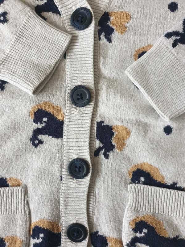 Elegancki sweter dla chłopca jasper Conran, rozmiar 110