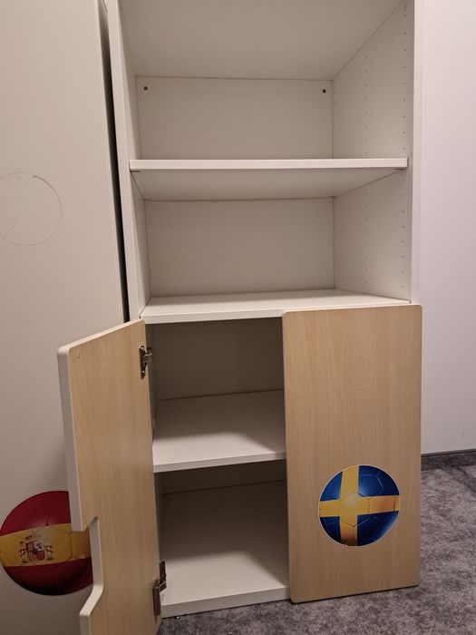 Zestaw mebli Ikea. Szafa, regał, szafka w zestawie