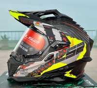 Capacete NOVO Carbono Total LS2 Explorer Matt.Descont+Extras.Tm XS-S-M