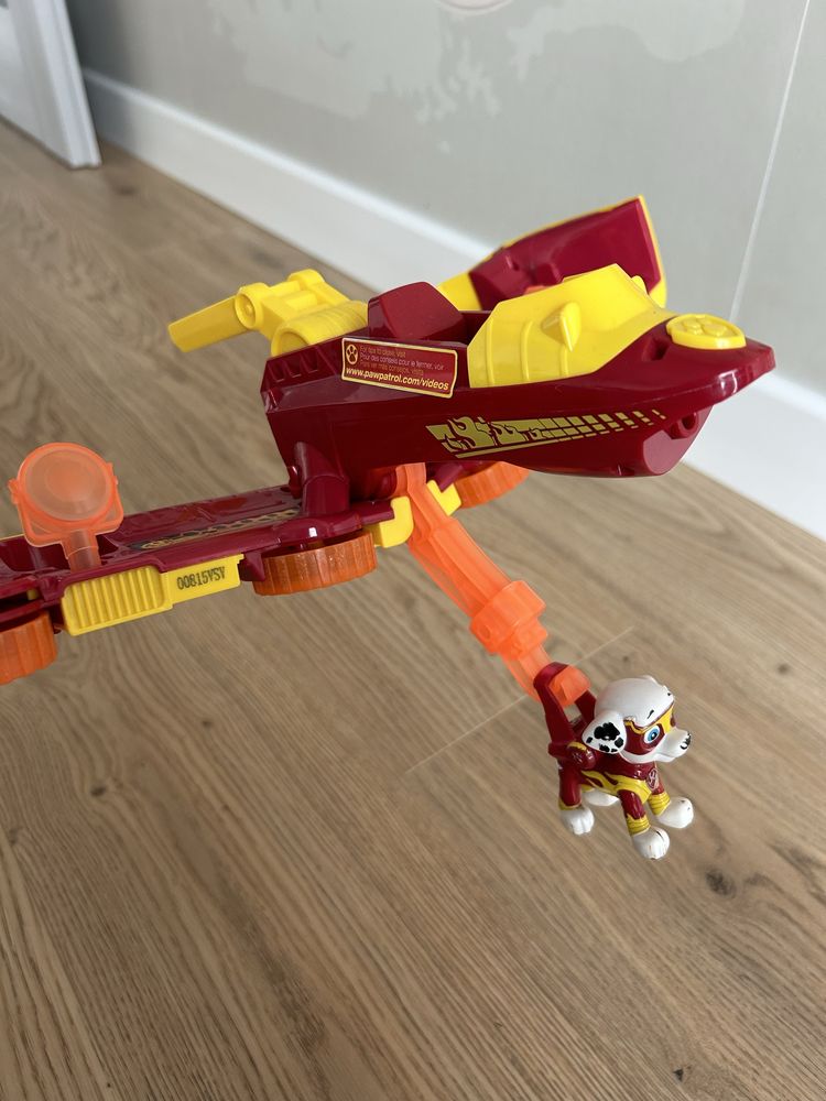 Mashall psi patrol Flip and fly wóz strażacki