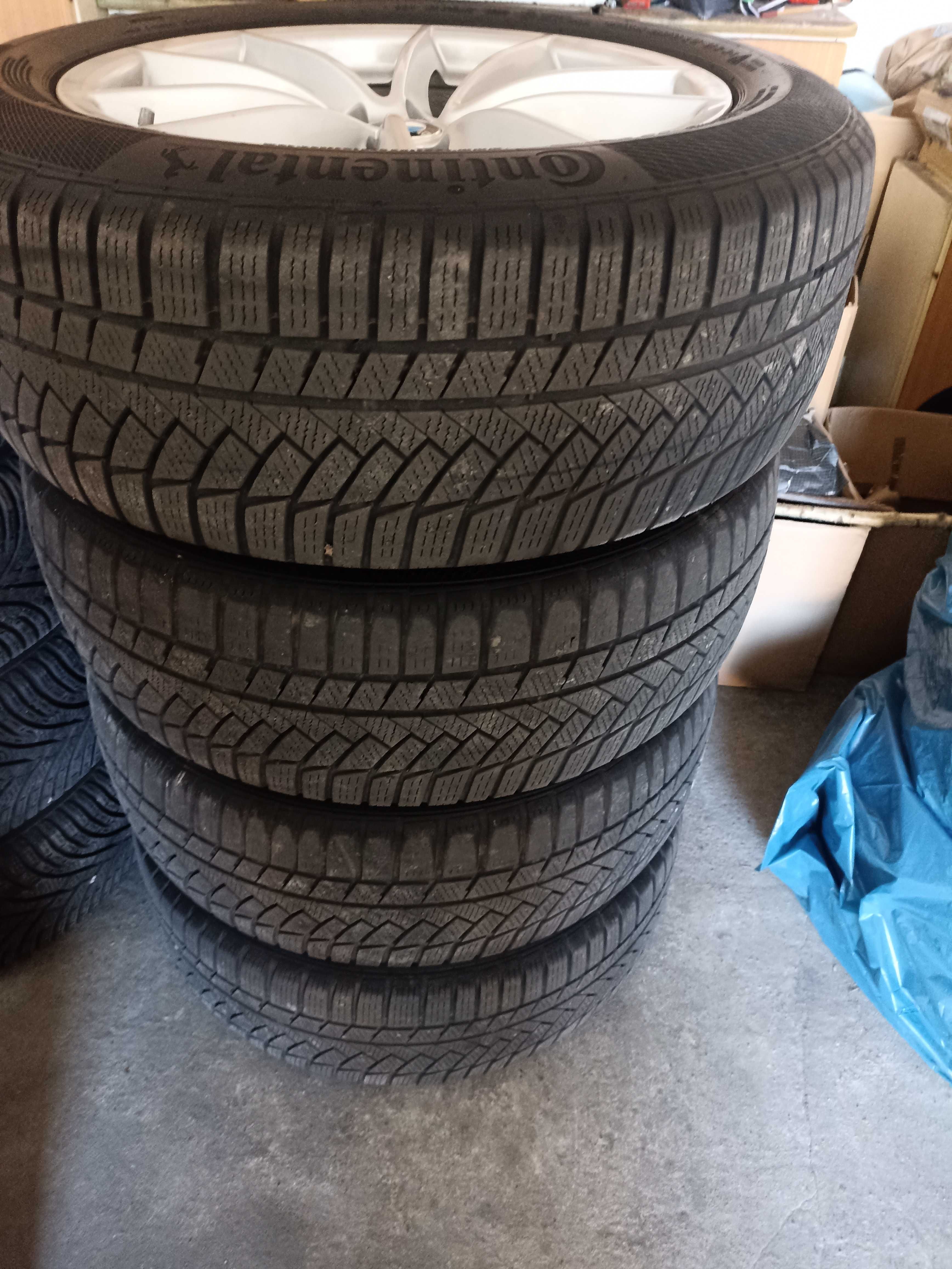 Koła Felgi Bmw G30,G31 z oponami Continental zima 225/55/17 R17