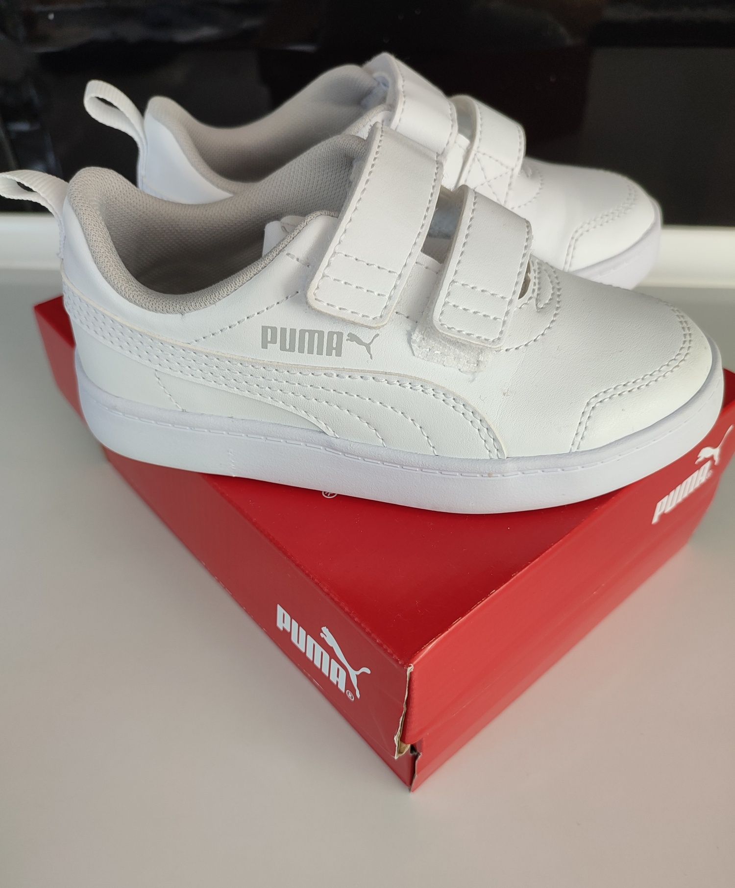 Nowe dziecięce białe buty adidasy oryginalne Puma r. 27
