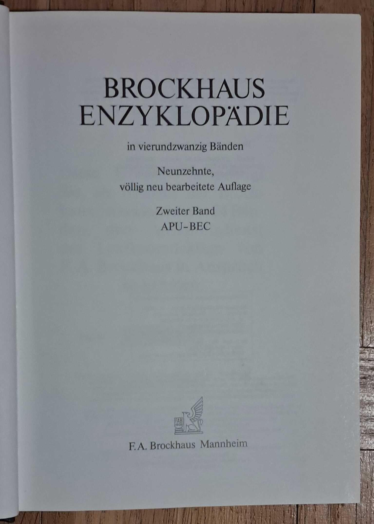 Brock Haus . Enzyklopadie