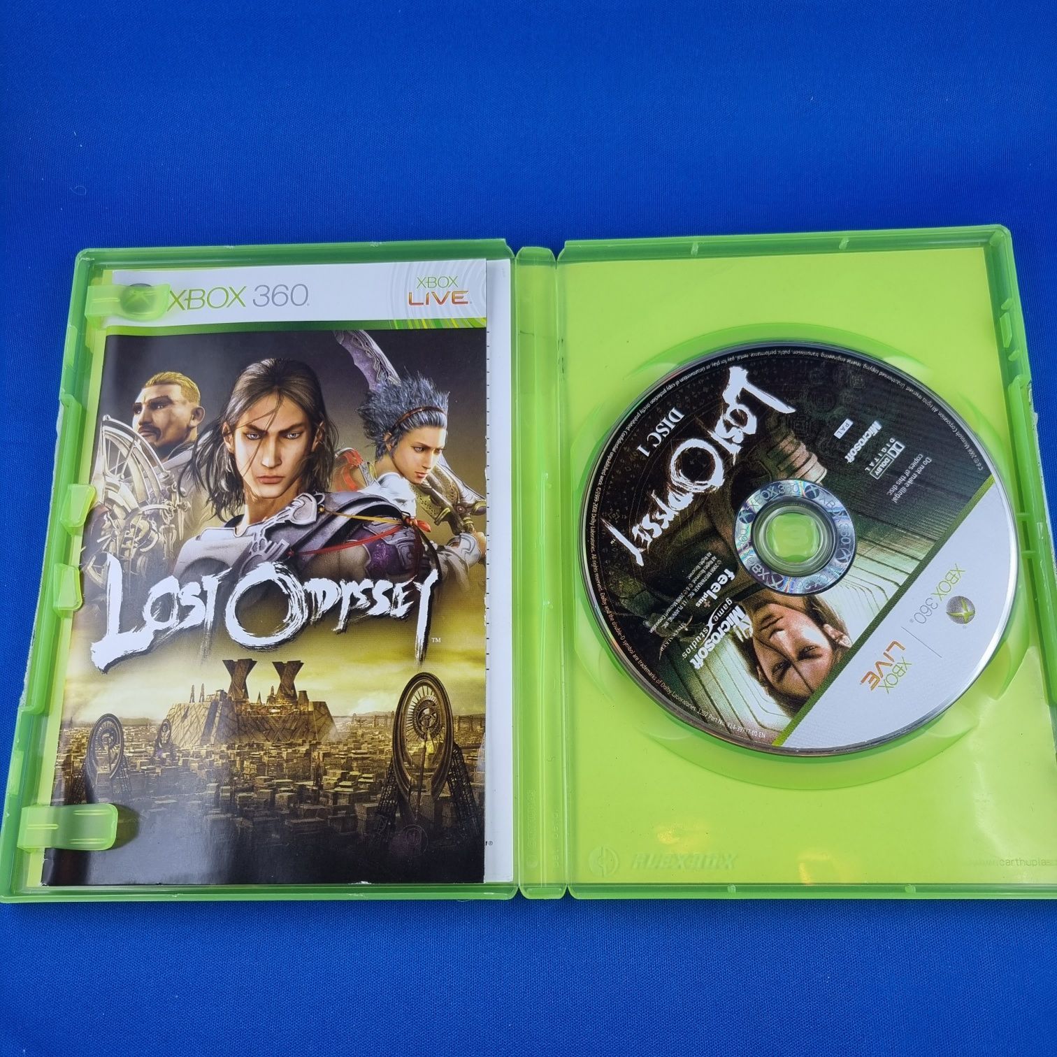 Lost Odyssey Xbox 360 4 plyty
