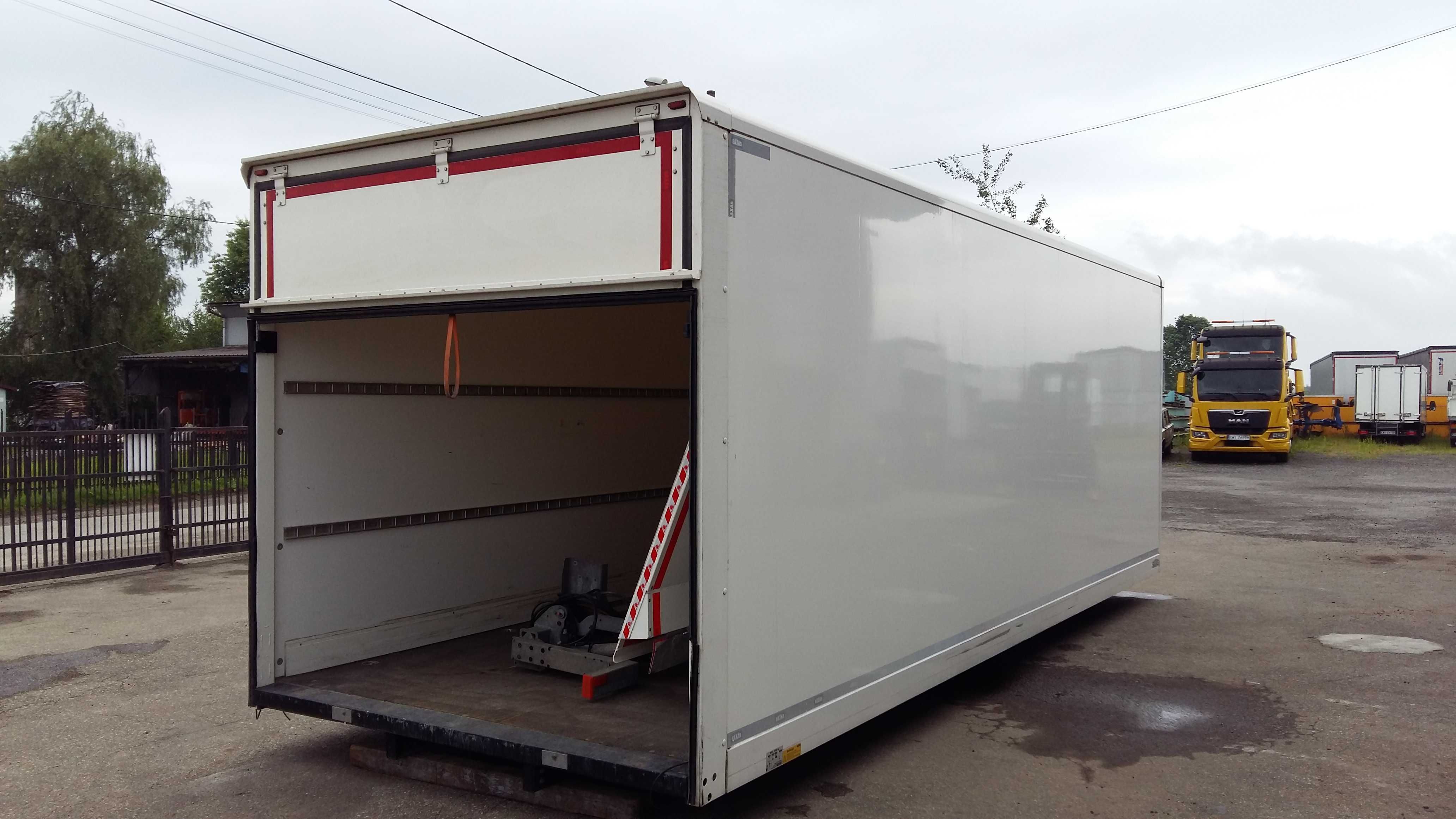Plandeka Kontener 7.1x2.48x 2.38 Winda DHOLLANDIA 1500kg 2019 rok